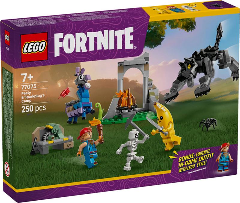 Fortnite - Fortnite Peely och Sparkplugs Läger