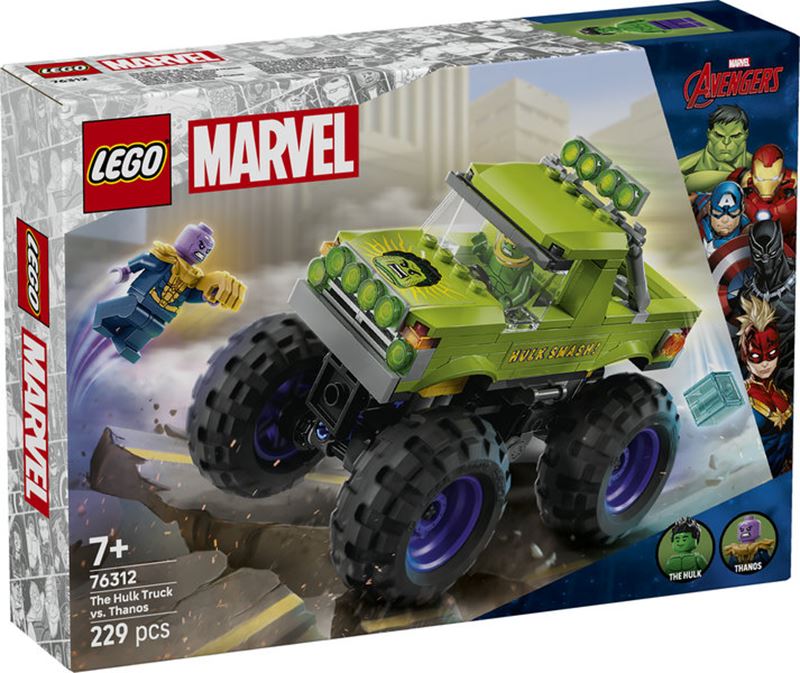 Super Heroes - Super Heroes Hulktrucken mot Thanos