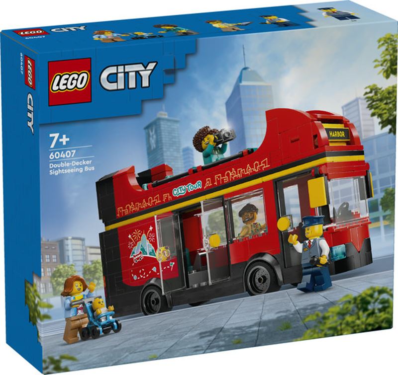 City - City Röd Dubbeldäckare