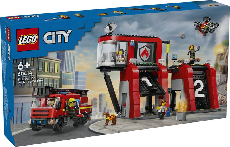 City - City Brandstation Med Brandbil