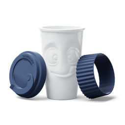 Tassen Porslin - Ta Med Mugg Mörkblå