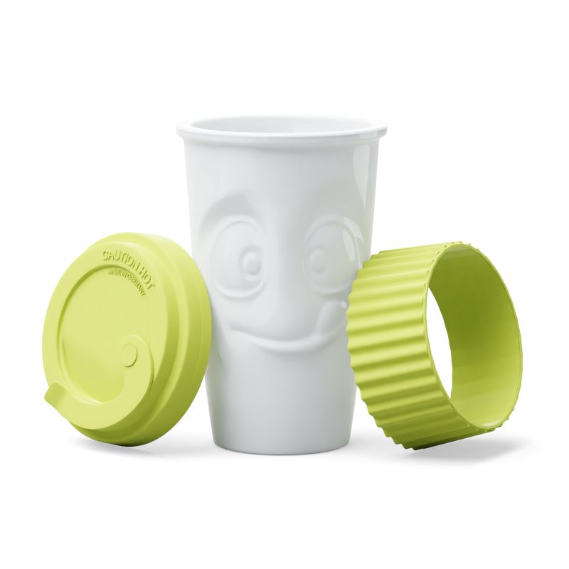 Tassen Porslin - Ta Med Mugg Lime