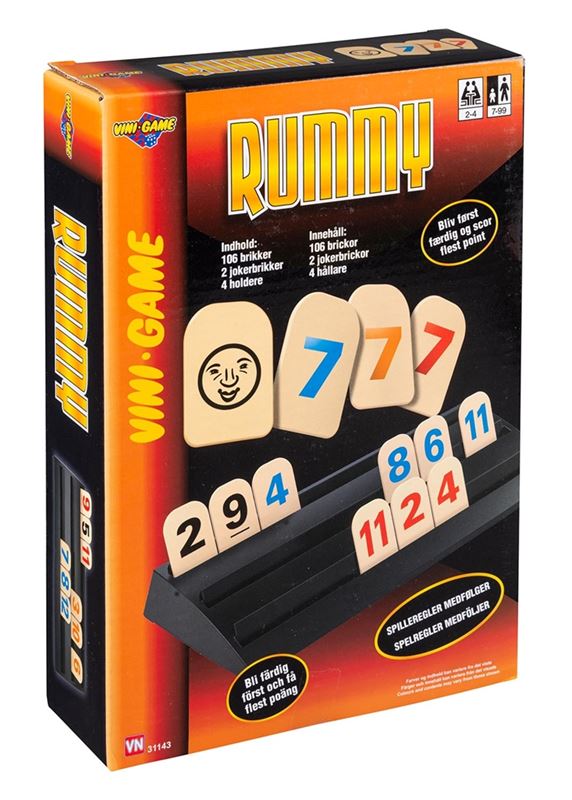 Familjespel - Rummy