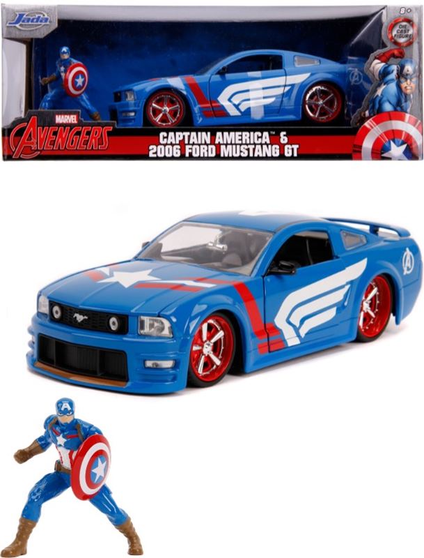 Fordon 3+ - Captain America Bil