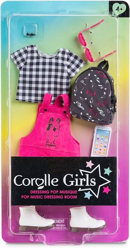 Modedockor - Corolle Girl Kläder Med Ryggsäck