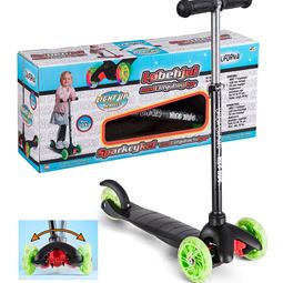 Sommar - Sparkcykel 3-hjulig Svart