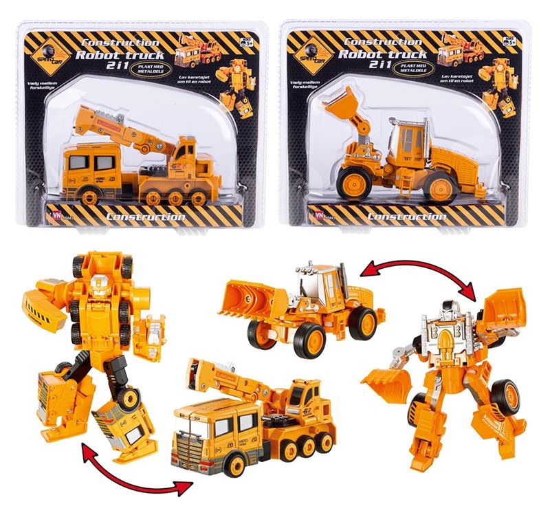 Fordon 3+ - Robot/Construction Fordon