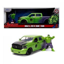 Fordon 3+ - Marvel Hulk 2014 Ram 1500 Med Figur
