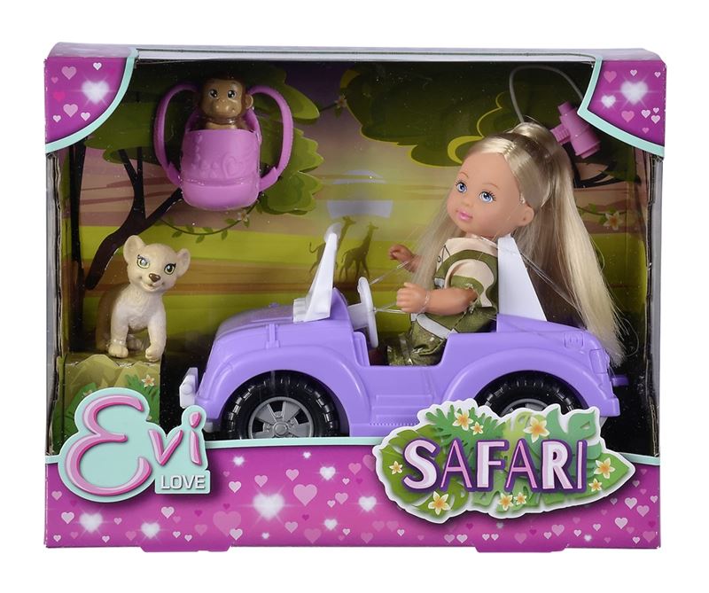 Modedockor - Evi på Safari med Jeep