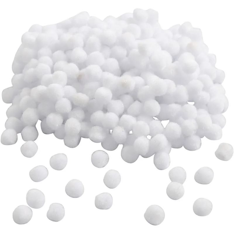 Div Pyssel - Pompom Vit