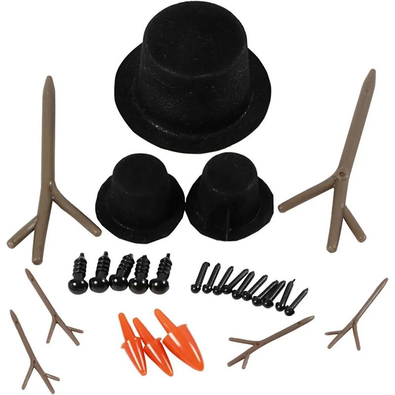Div Pyssel - Tillbehör Snögubbe
