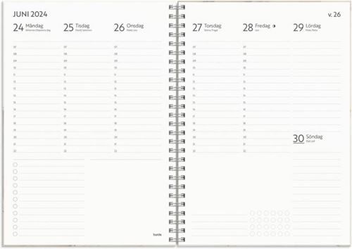 Årsbundet - Kalender Life Planner Do more