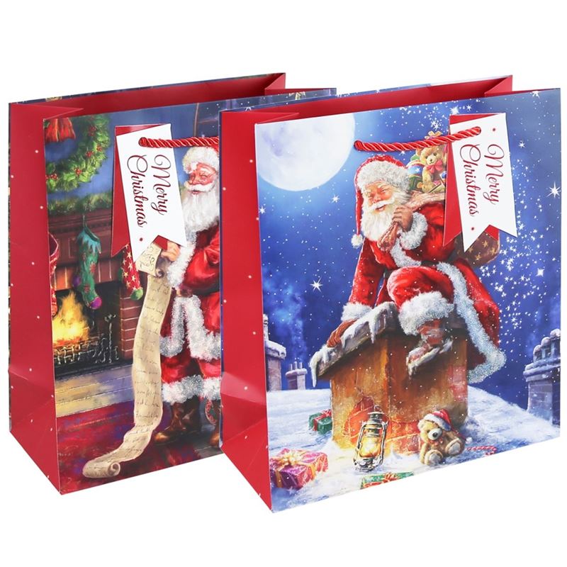 Inslagning - Presentpåse Tomte Jul