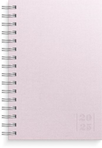 Årsbundet - Dagbok Textile Rosa 2025