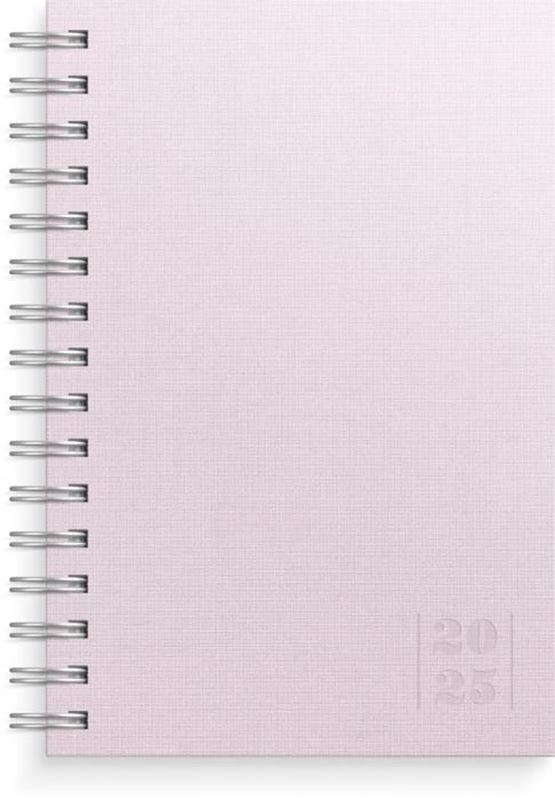 Årsbundet - Dagbok Textile Rosa 2025