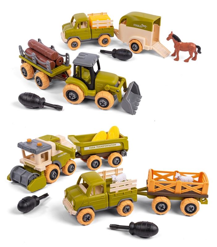 Fordon 3+ - Take Apart Farmset