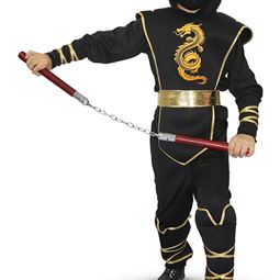Verktyg/vapen/uniformer - Golden Ninja 120cm