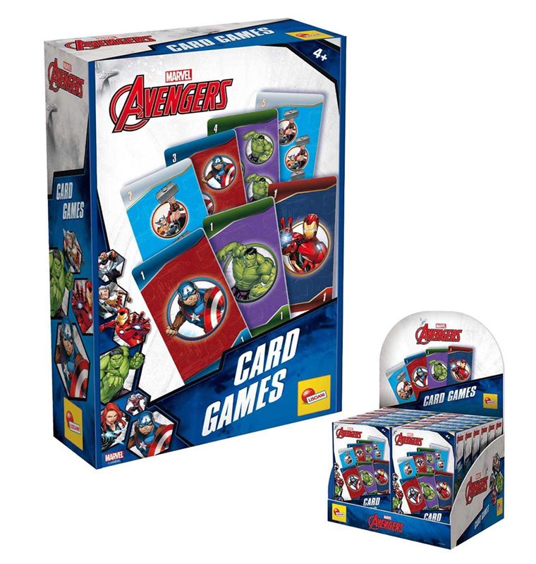 Familjespel - Avengers Kortspel