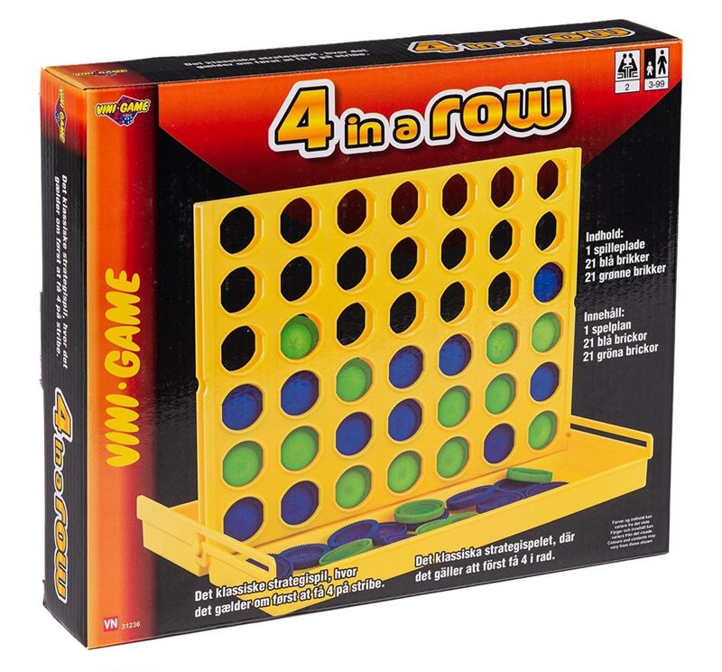 Familjespel - 4 i Rad