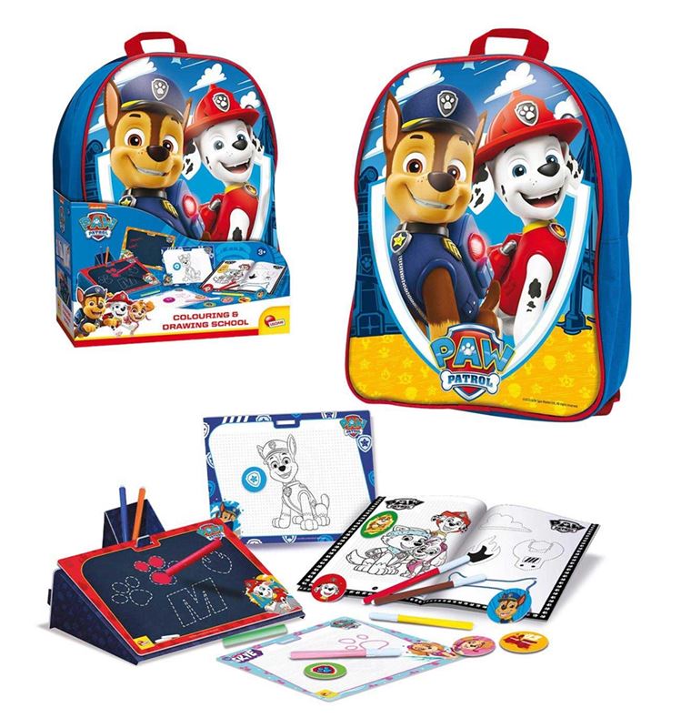 Rita, Måla, Klipp - Paw Patrol Ryggsäck Med Tillbehör