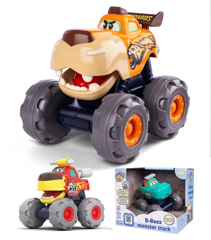Fordon 3+ - Monstetruck Med Djurhuvud