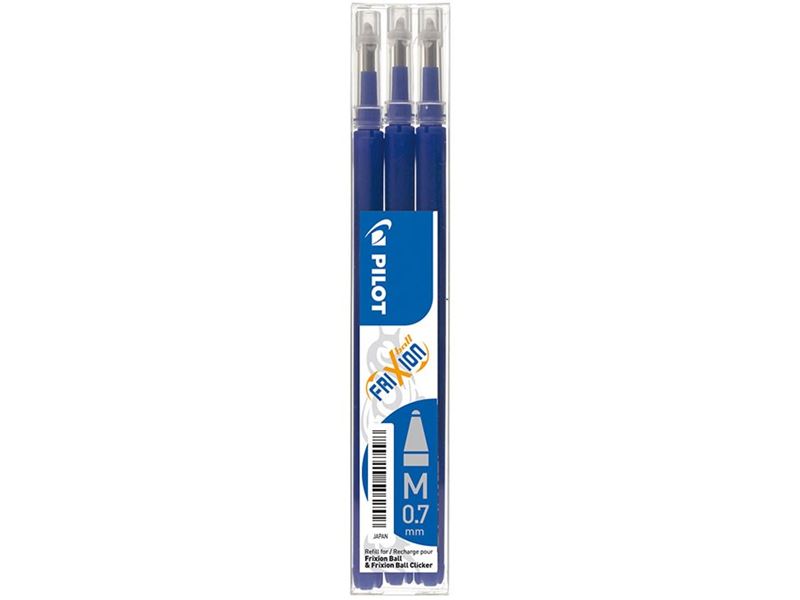 Bläck/Blyerts - Frixion Point Clicker 0,7 Refill Blå