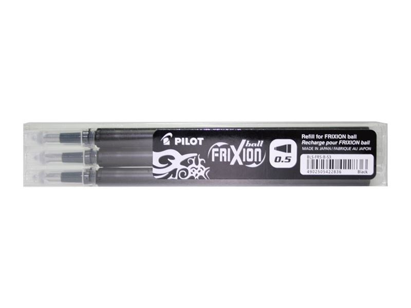 Bläck/Blyerts - Frixion Point Clicker 0,5 Refill Svart