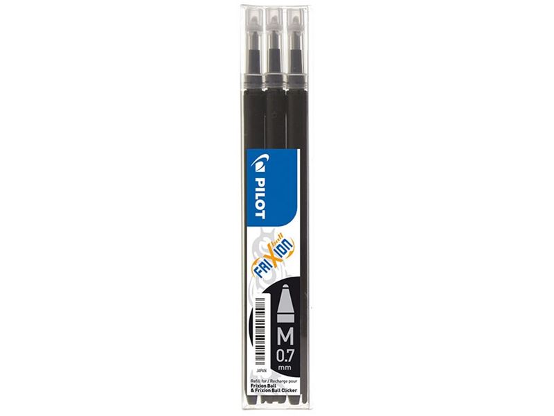 Bläck/Blyerts - Frixion Point Clicker 0,7 Refill Svart