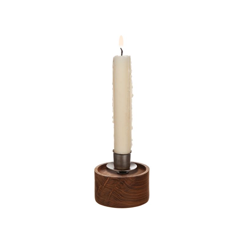 Ljuslyktor - Ljusstake Teak