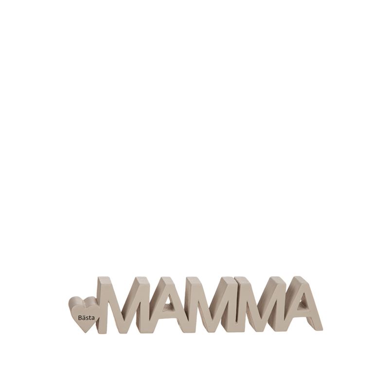 Tavlor & dekorationer - Stående Text Bästa Mamma