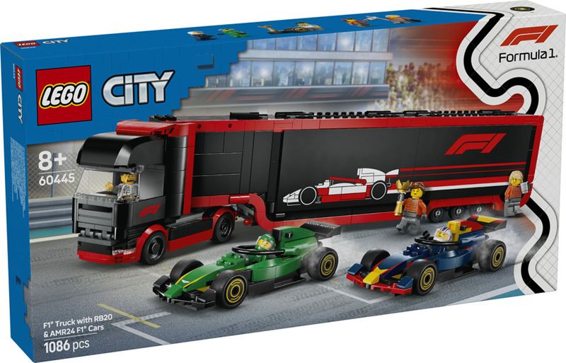 City - City F1 Lastbil Med RB20 & AMR24