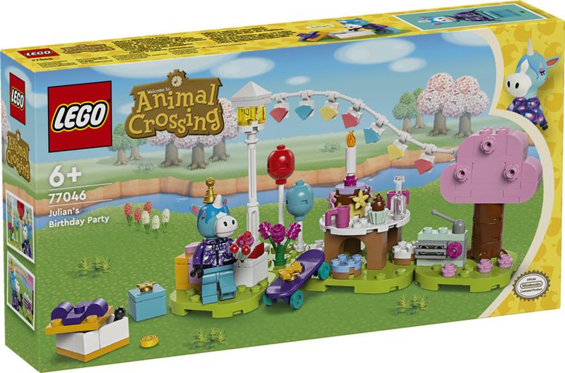 Animal Crossing - Animal Crossing Födelsedagskalas Hos Julian