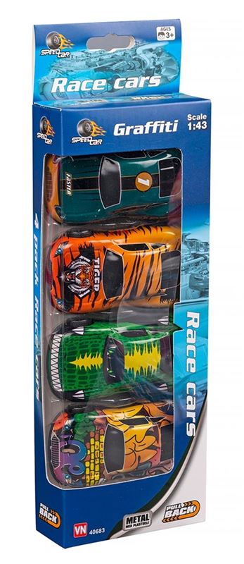 Fordon 3+ - Speed 1:43 Graffiti