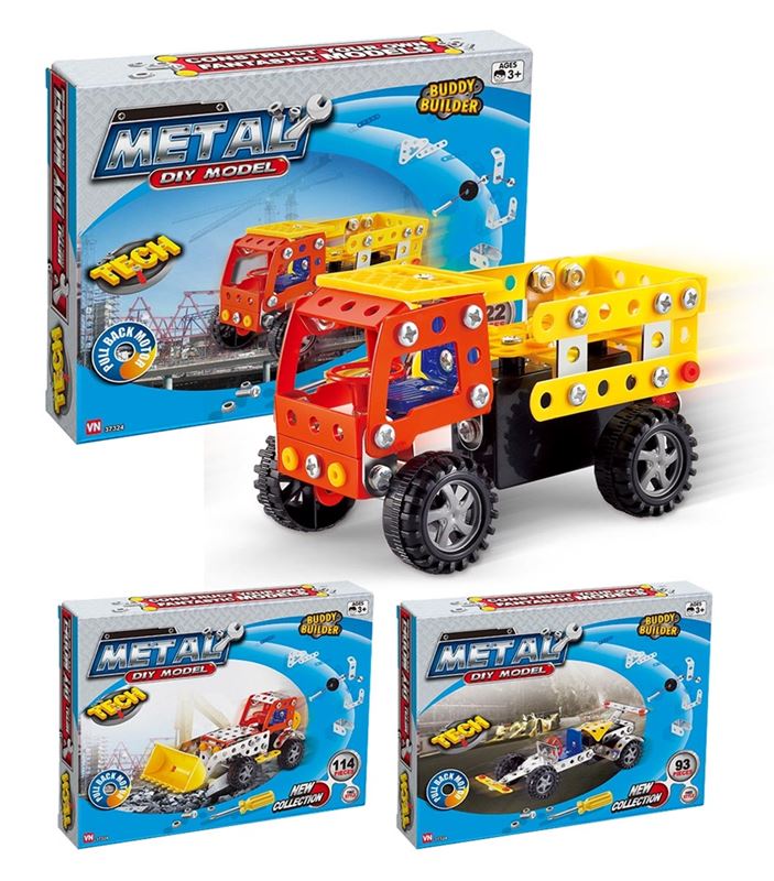 Fordon 3+ - Metallbyggsats Fordon