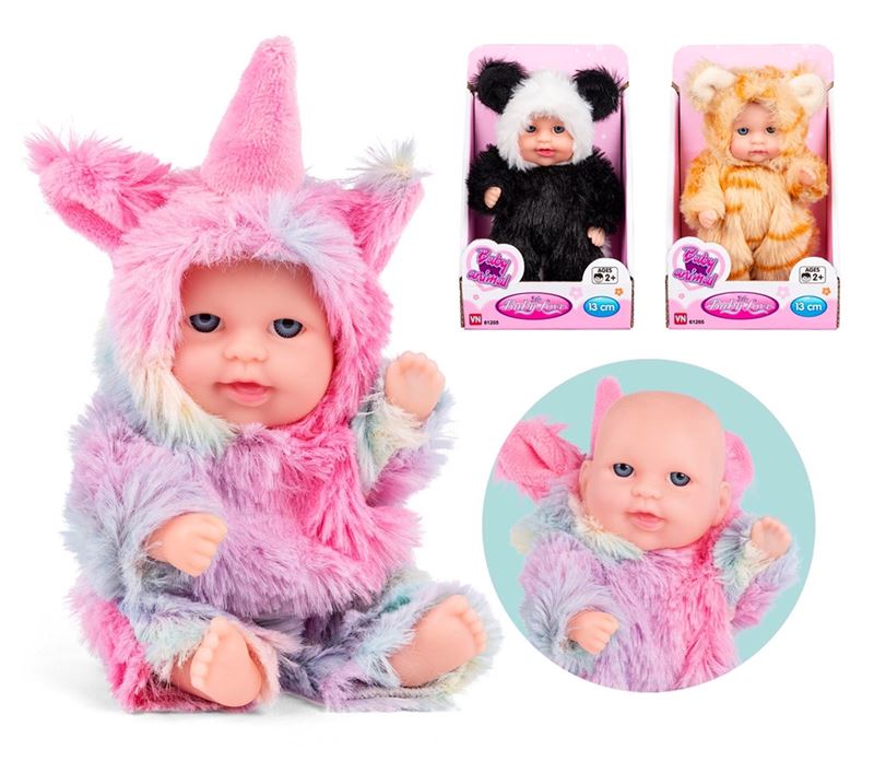 Babydocka - Baby animaldress