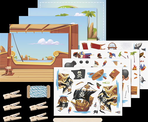 Stickers - Gnuggisset Pirat