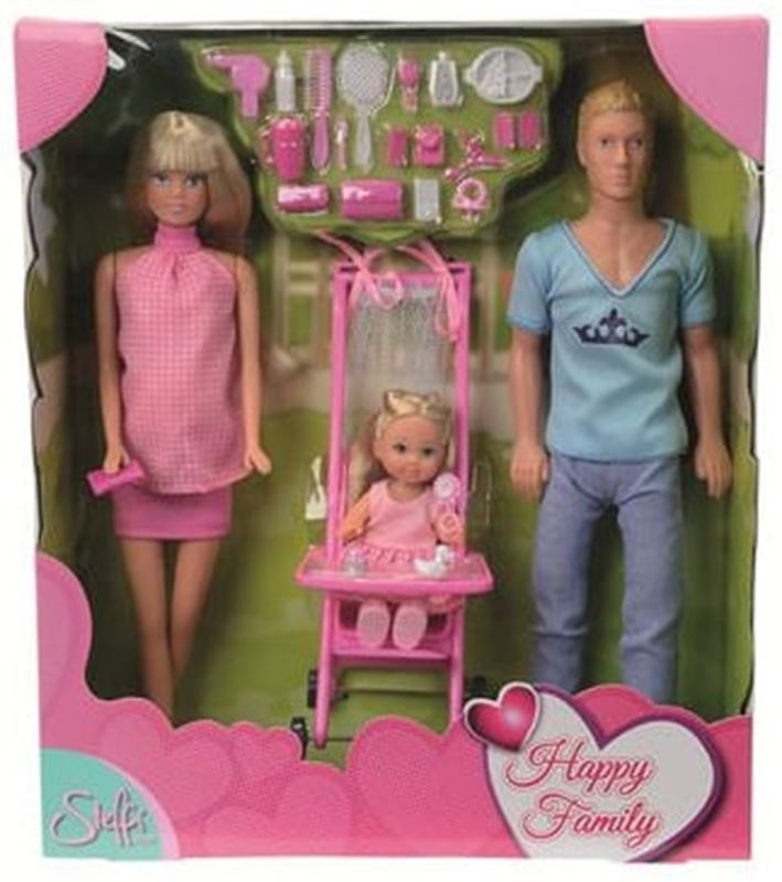 Modedockor & Tillbehör - Steffi Happy Family