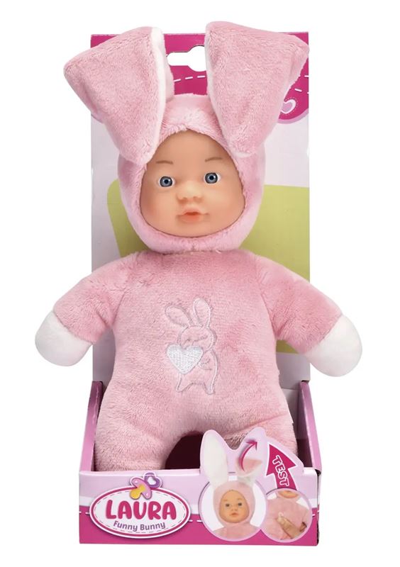 Babydockor & Tillbehör - Laura Funny Bunny
