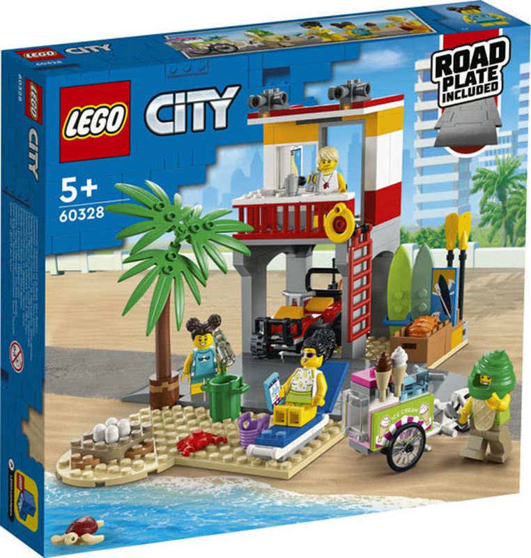 City - City Livräddarstation på Stranden