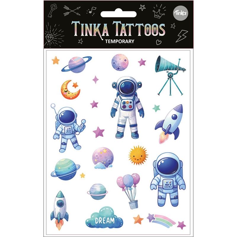 Småplock - Tatuering Astronaut