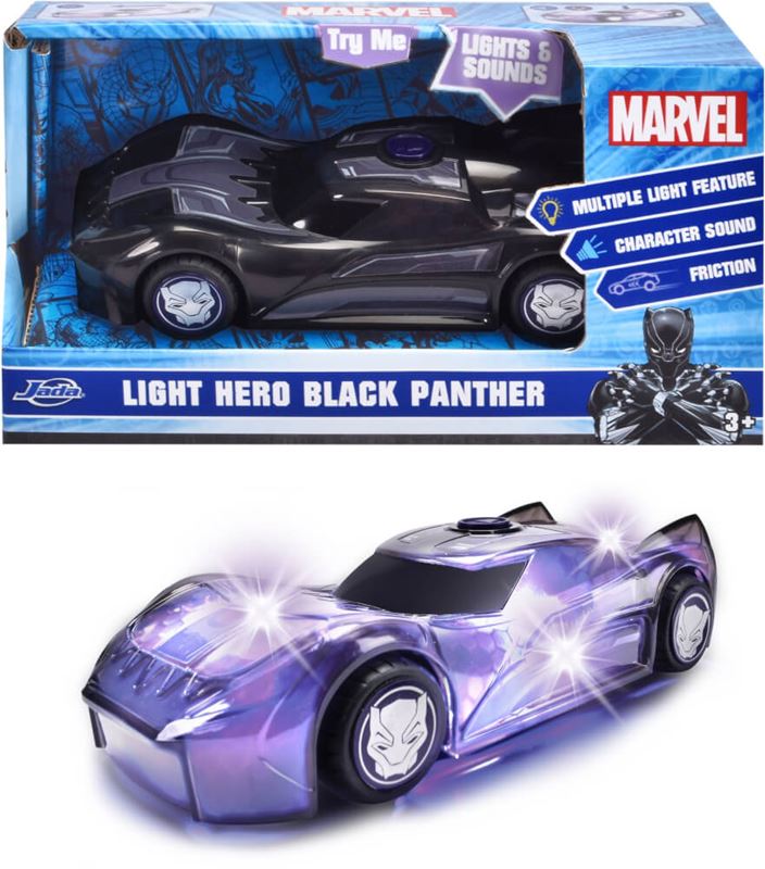 Fordon 3+ - Marvel Light Hero Black Panther
