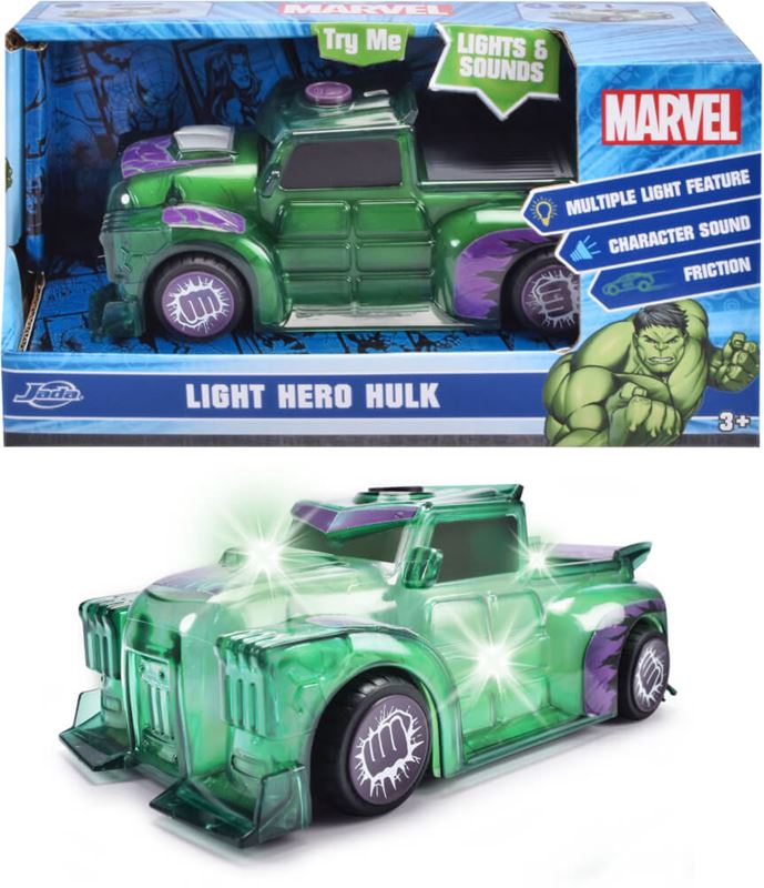 Fordon 3+ - Marvel Light Hero Hulk