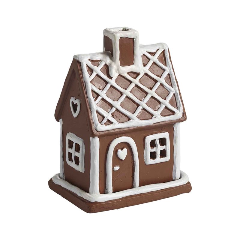 Juldekorationer - Ljuslykta Pepparkakshus