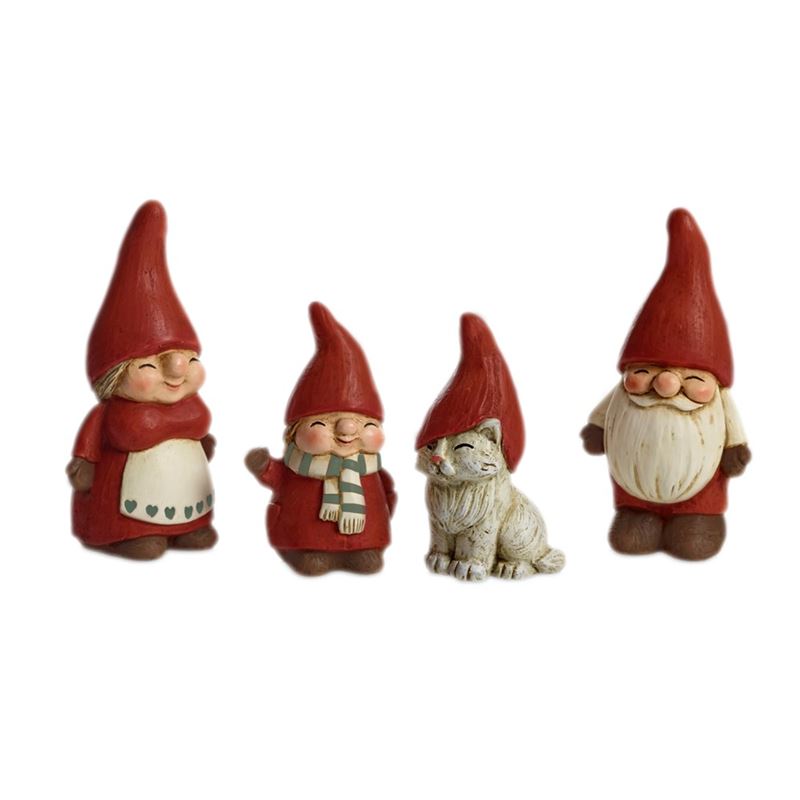 Juldekorationer - Familjen Luva 4-pack