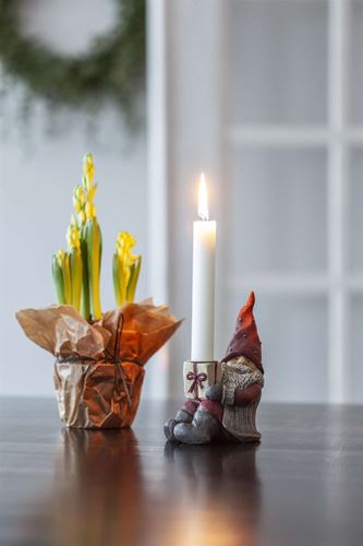 Juldekorationer - Ljusstake Tomten Håkan