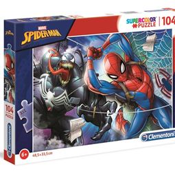 100-400 - Pussel 104 Spider Man