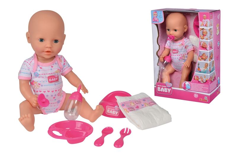 Babydocka - Baby Born Docka Med Tillbehör