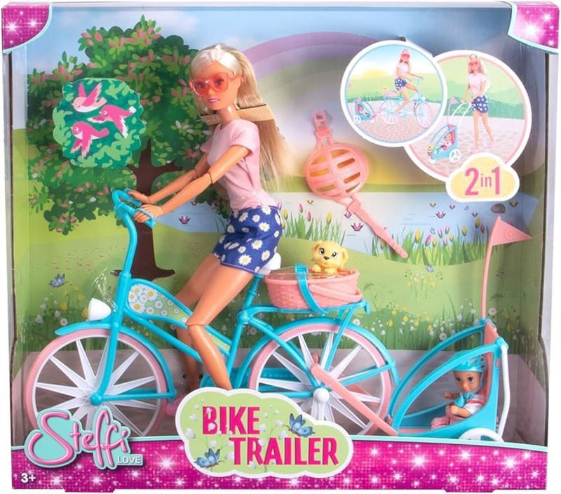 Modedockor - Steffi Cykel Med Kärra