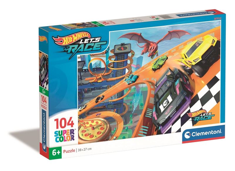 Pussel - Pussel 104 Hotwheels