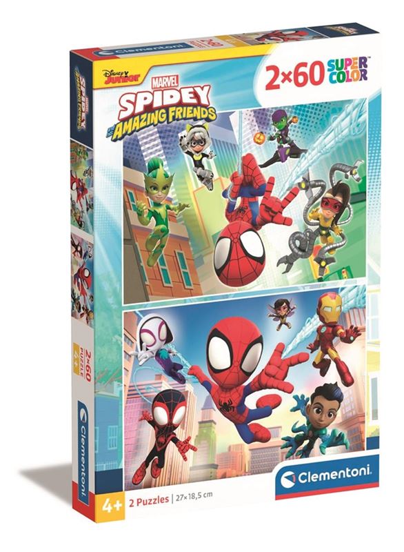 Pussel - Pussel 2x60 Spidey